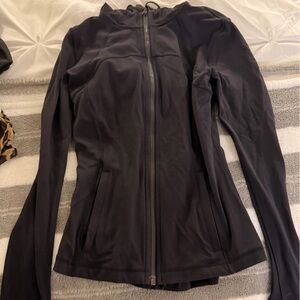 Lululemon Black Zip-Up Jacket Size 4